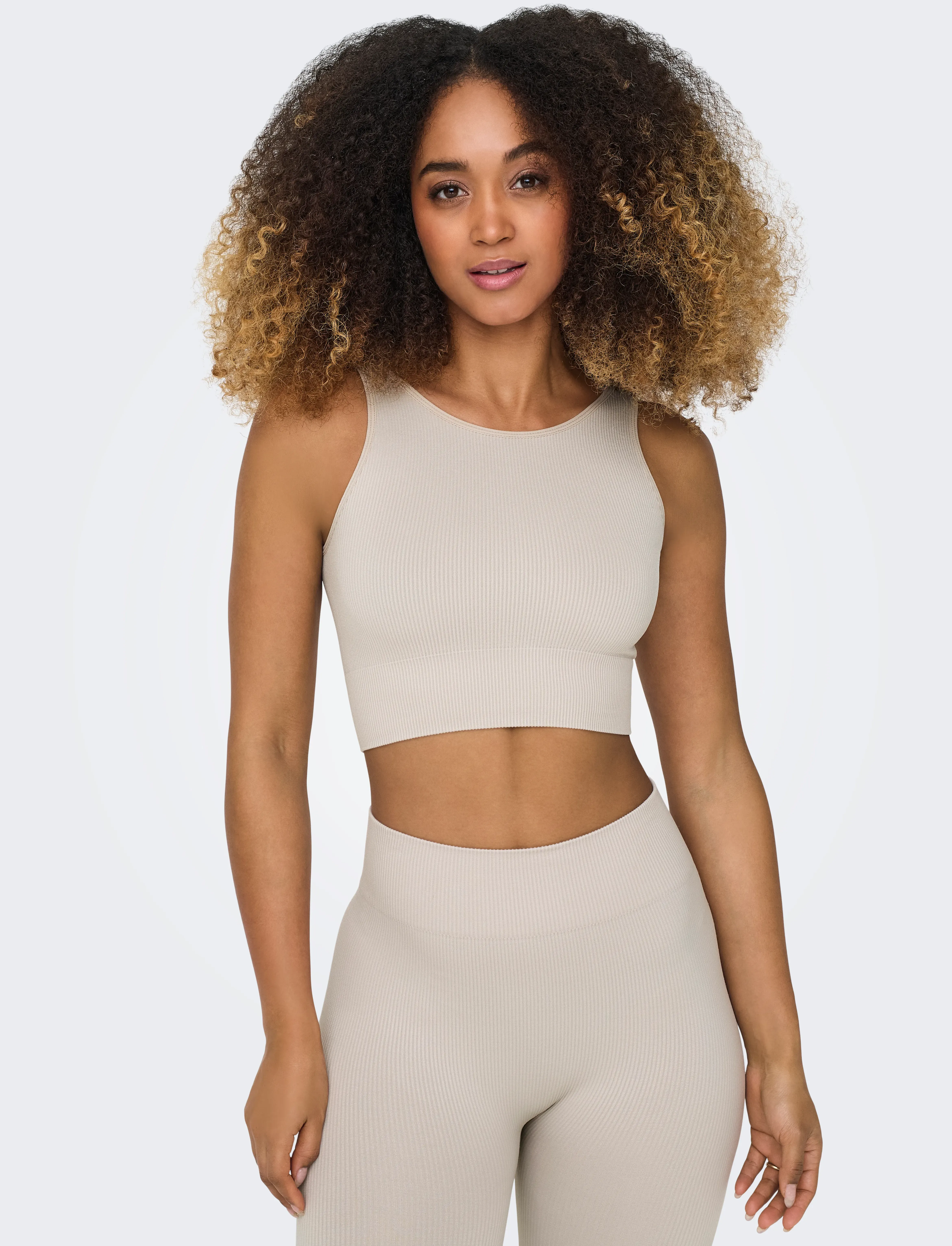 Only Play - ONPJAIA UN SL SEAM SHORT TOP NOOS - tanktops - nacreous cloud - 5