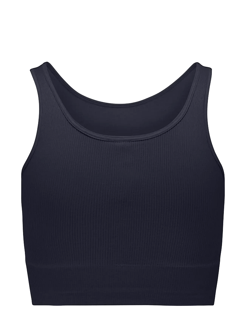 Only Play - ONPJAIA UN SL SEAM SHORT TOP NOOS - Õlapaeltega pluusid - night sky - 2