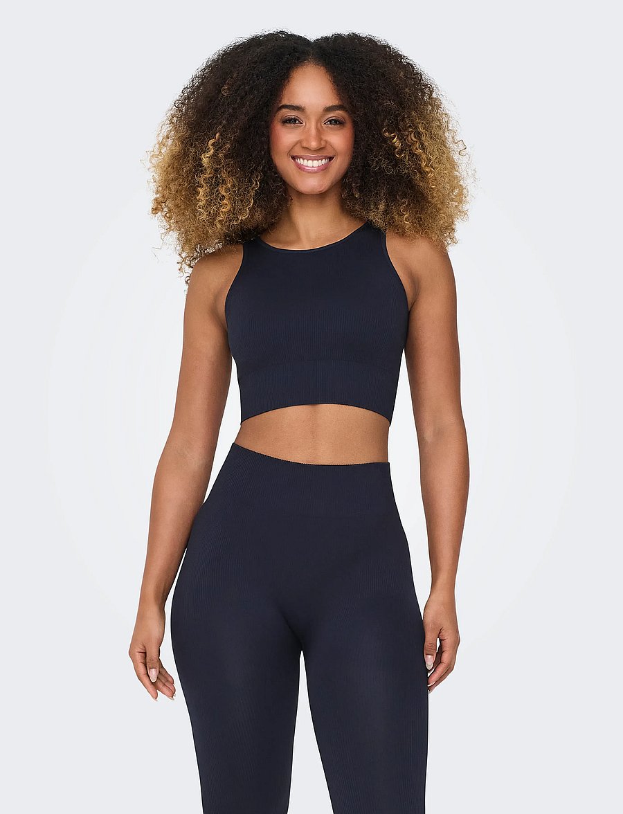 Only Play - ONPJAIA UN SL SEAM SHORT TOP NOOS - tanktops - night sky - 0