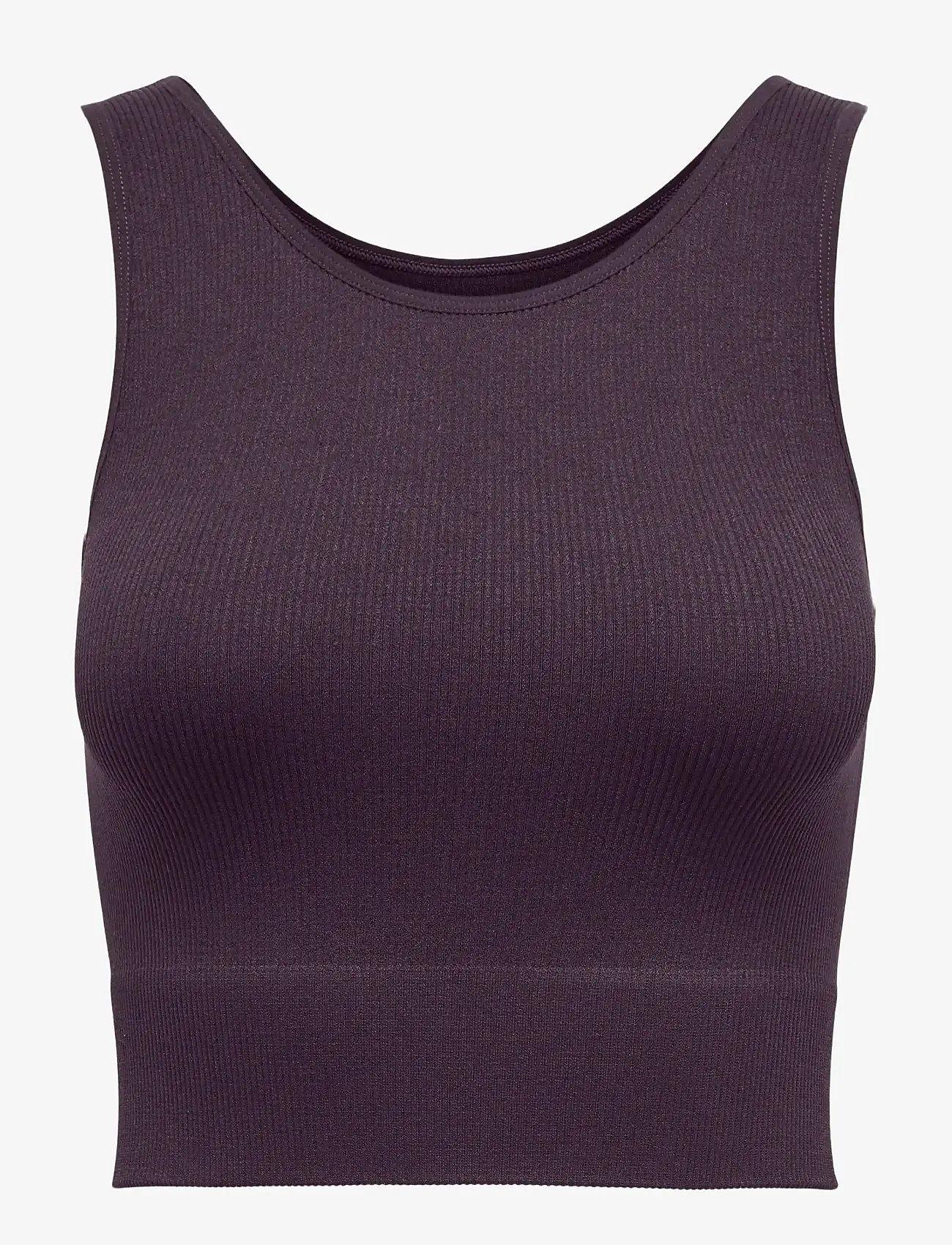 Only Play - ONPJAIA LIFE UN SL SEAM SHORT TOP - tank tops - plum perfect - 0