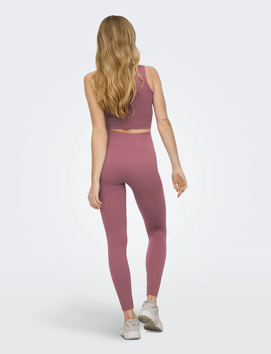 Only Play - ONPJAIA UN SL SEAM SHORT TOP NOOS - tanktops - rose brown - 3