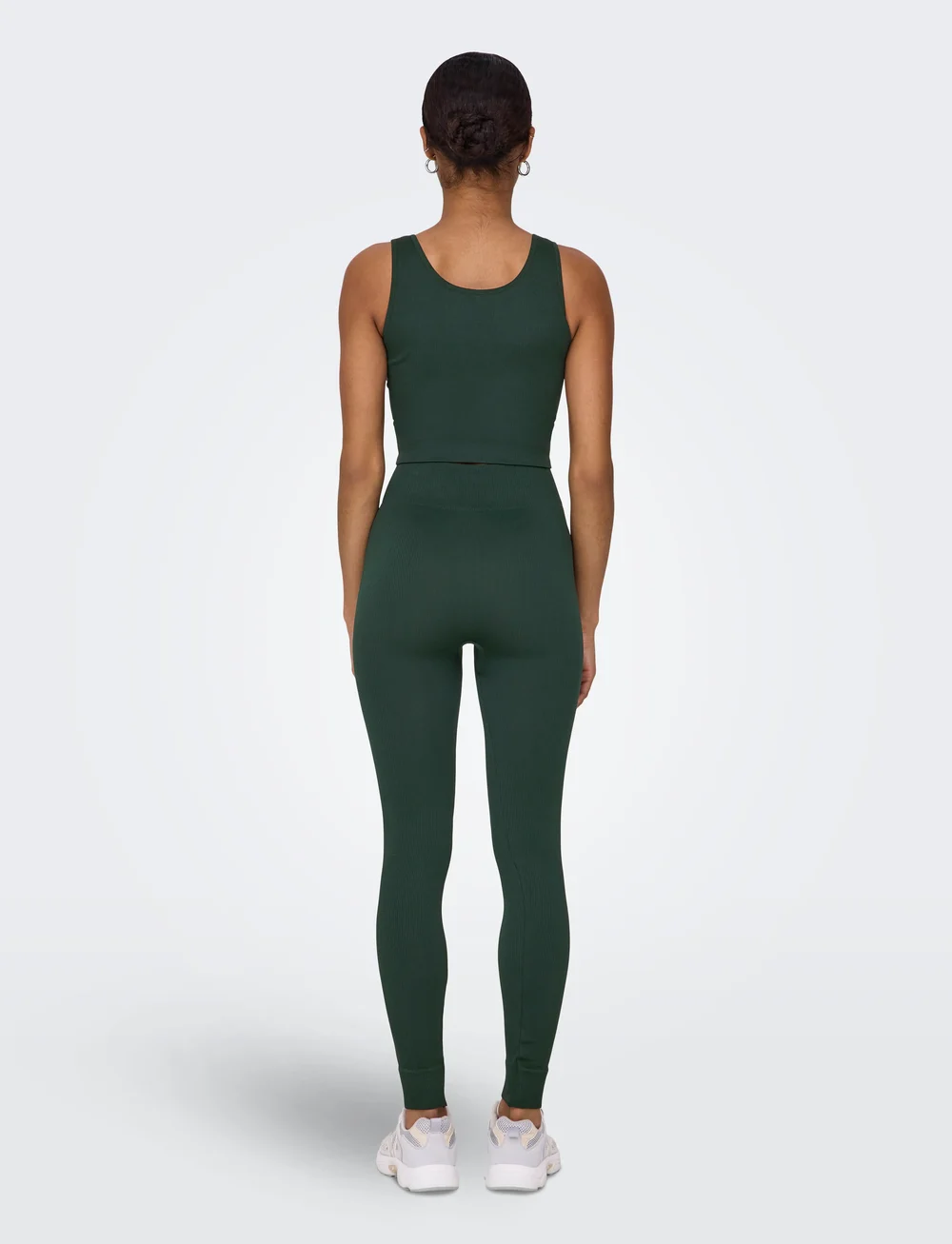 Only Play - ONPJAIA LIFE UN SL SEAM SHORT TOP NOOS - linnen - scarab - 3