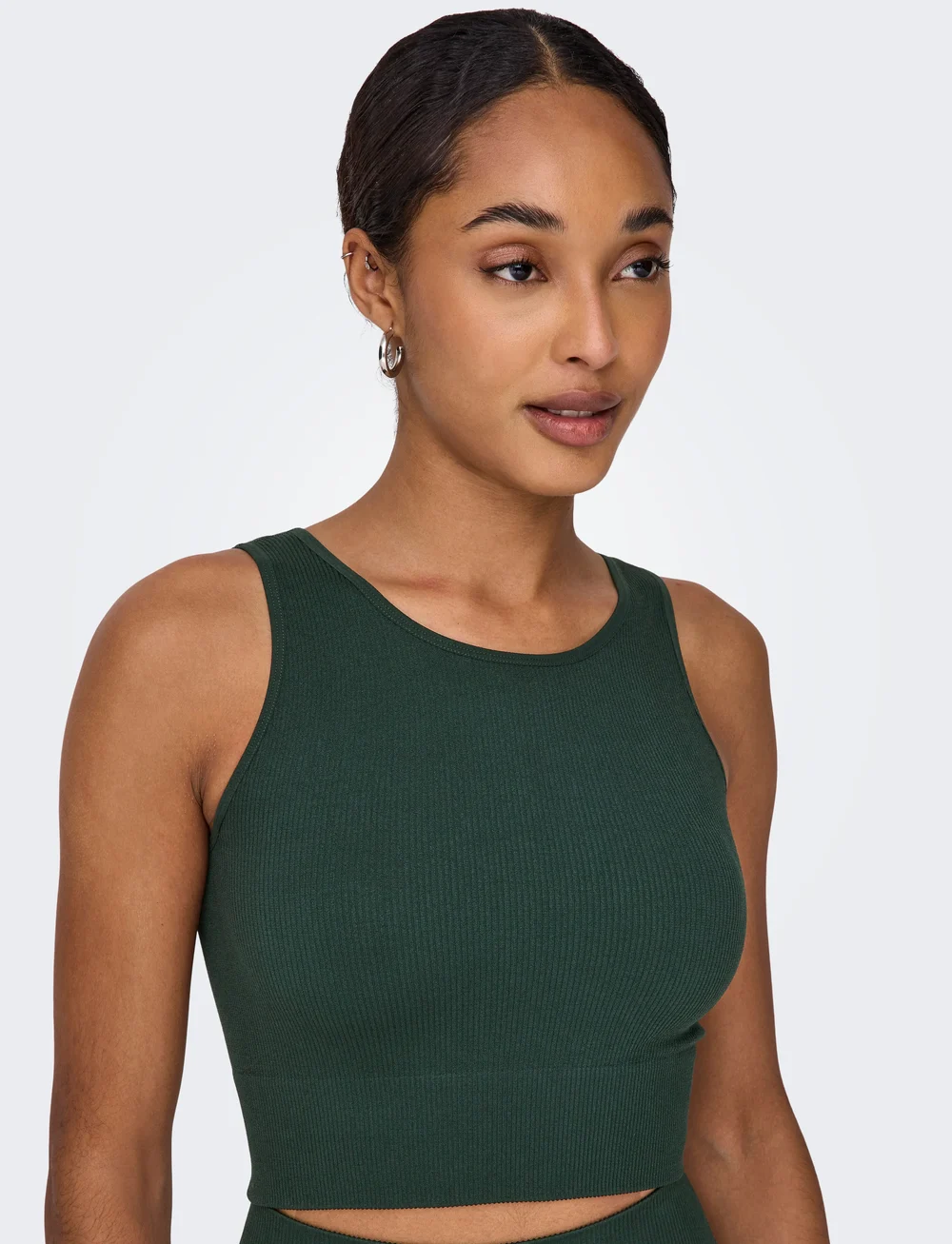 Only Play - ONPJAIA LIFE UN SL SEAM SHORT TOP NOOS - linnen - scarab - 4