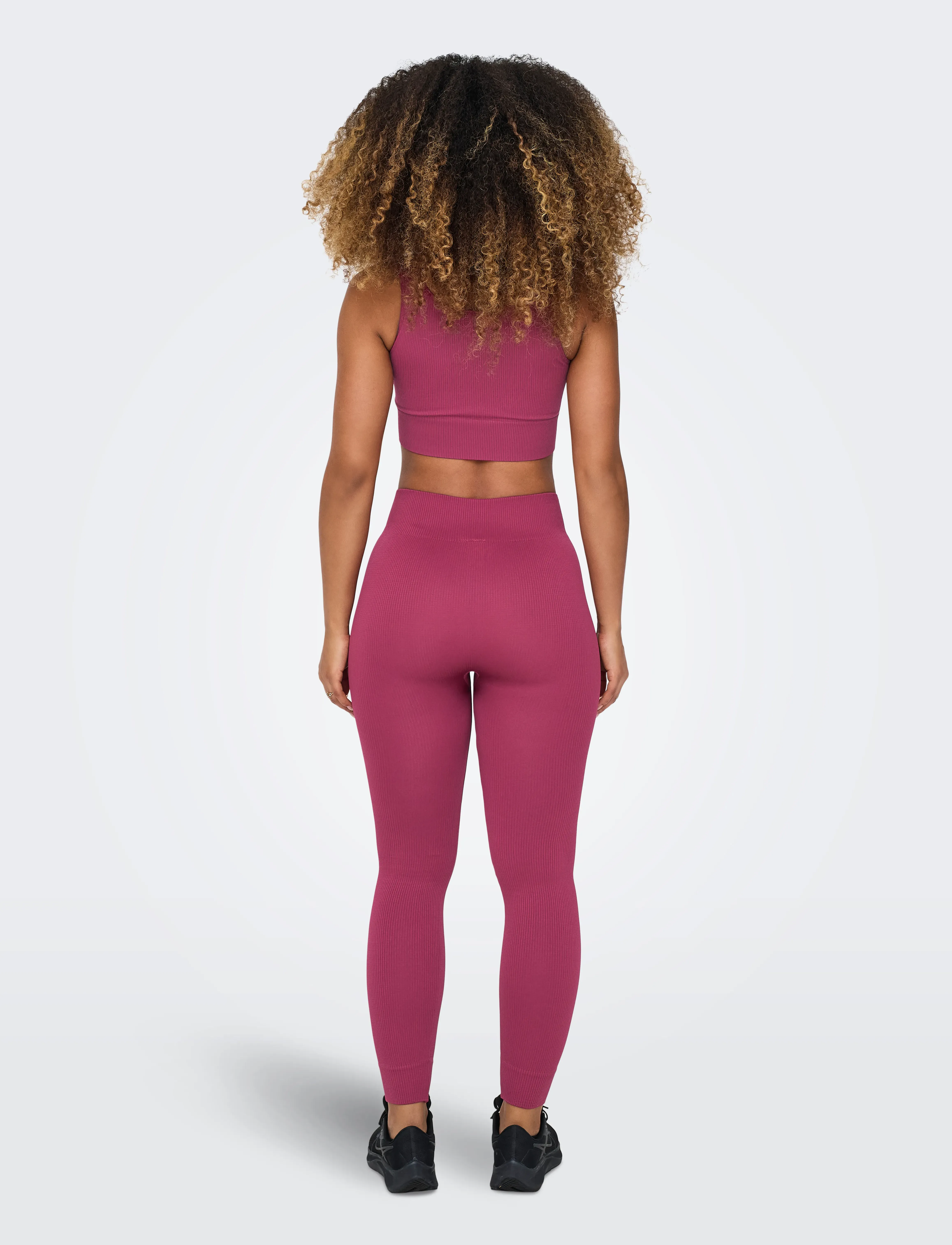 Only Play - ONPJAIA HW SEAM TIGHTS NOOS - træningstights - beaujolais - 3