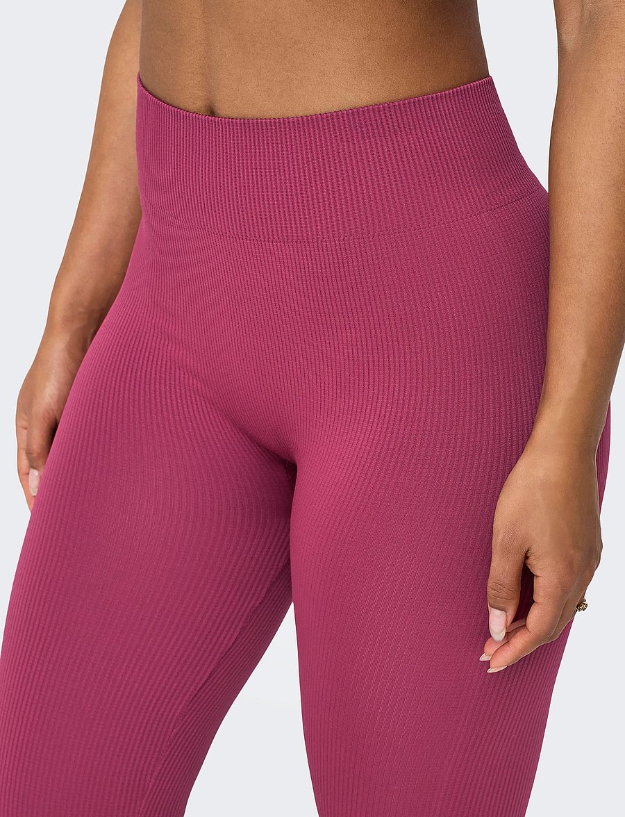Only Play - ONPJAIA HW SEAM TIGHTS NOOS - træningstights - beaujolais - 4