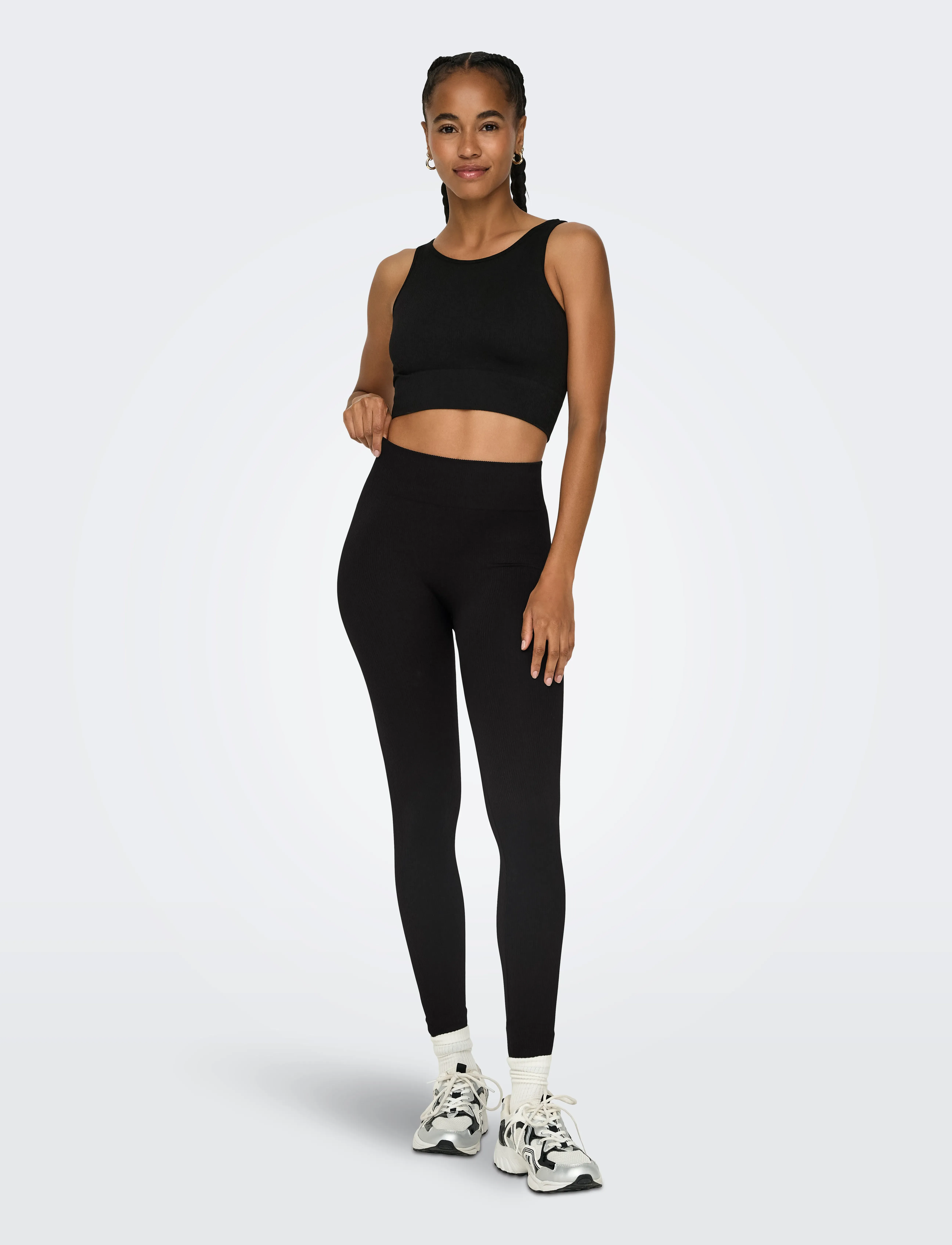 Only Play - ONPJAIA HW SEAM TIGHTS NOOS - trainingstights - black - 5