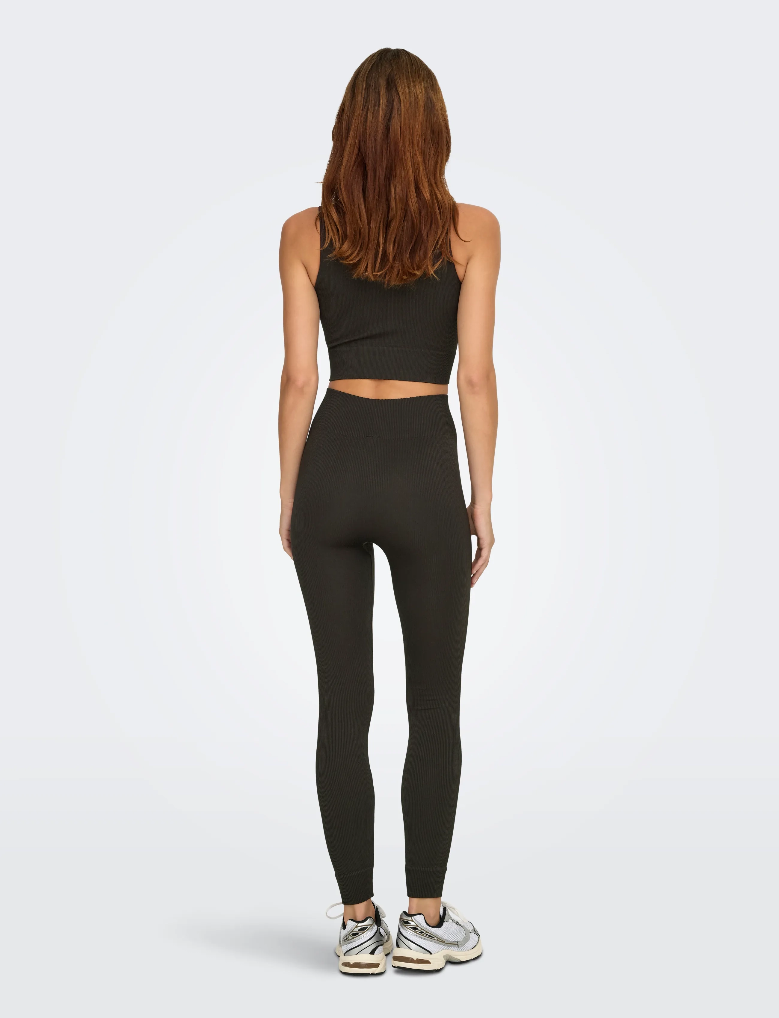 Only Play - ONPJAIA HW SEAM TIGHTS NOOS - træningstights - chocolate torte - 4