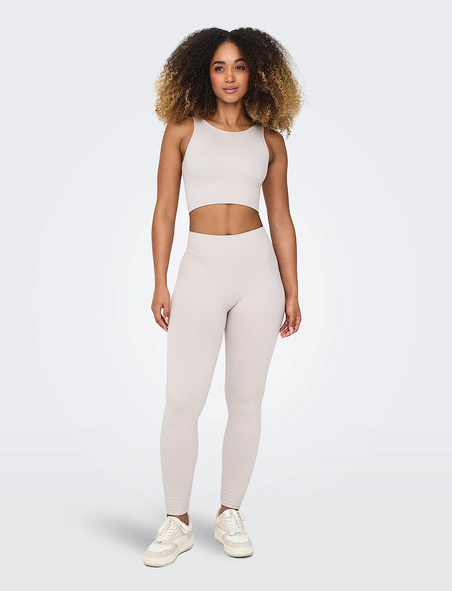 Only Play - ONPJAIA HW SEAM TIGHTS NOOS - træningstights - nacreous cloud - 5