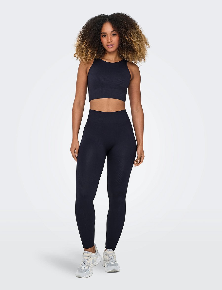Only Play - ONPJAIA HW SEAM TIGHTS NOOS - træningstights - night sky - 4