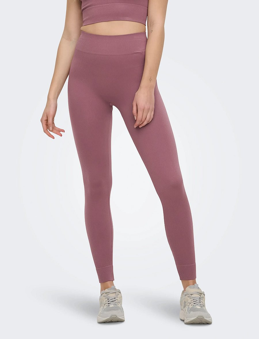 Only Play - ONPJAIA HW SEAM TIGHTS NOOS - træningstights - rose brown - 0