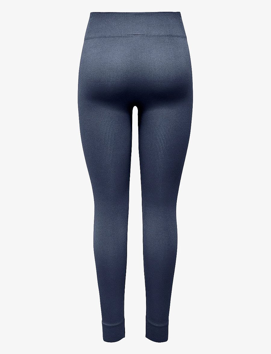 Only Play - ONPJAIA HW SEAM TIGHTS NOOS - træningstights - vintage indigo - 2