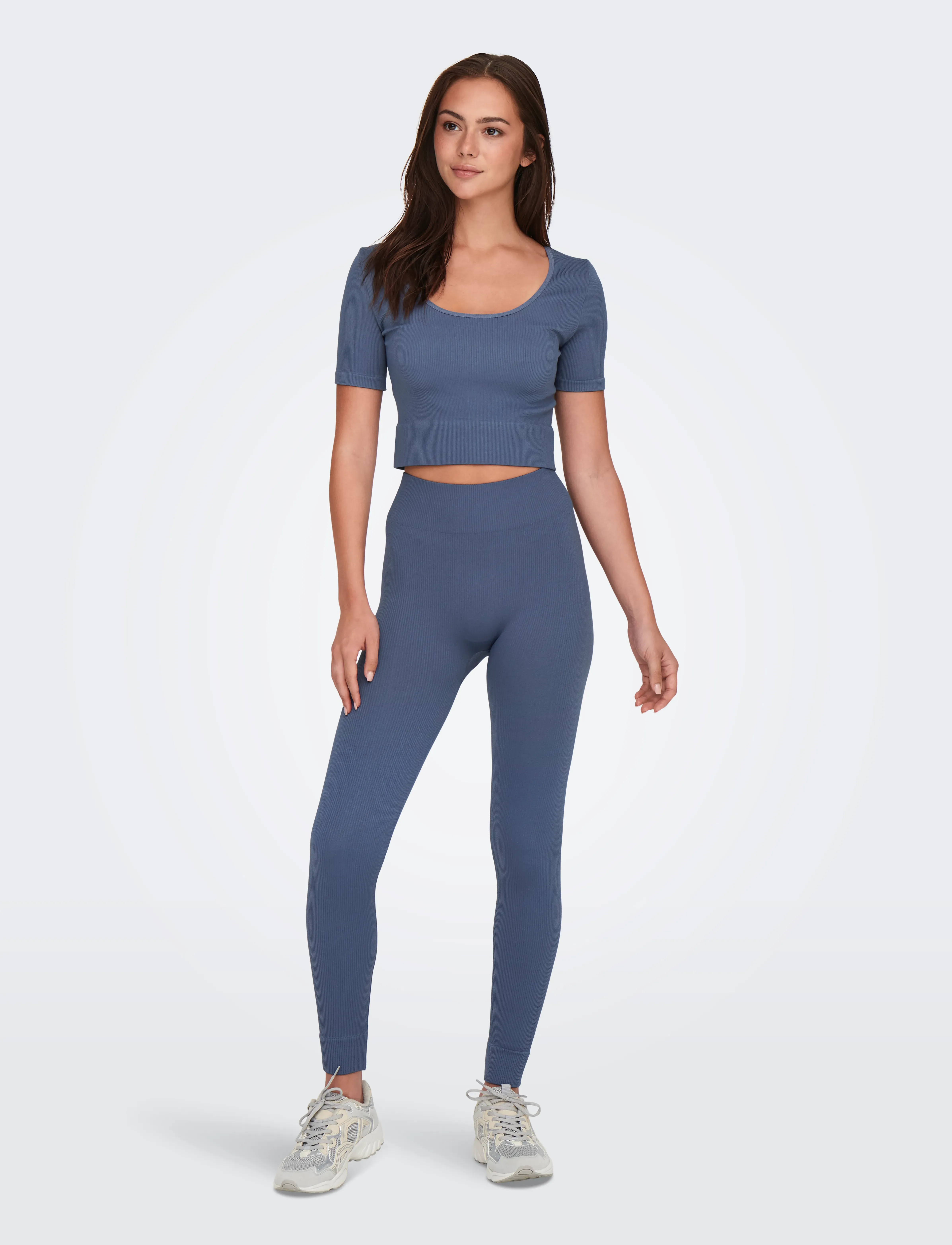 Only Play - ONPJAIA HW SEAM TIGHTS NOOS - træningstights - vintage indigo - 5