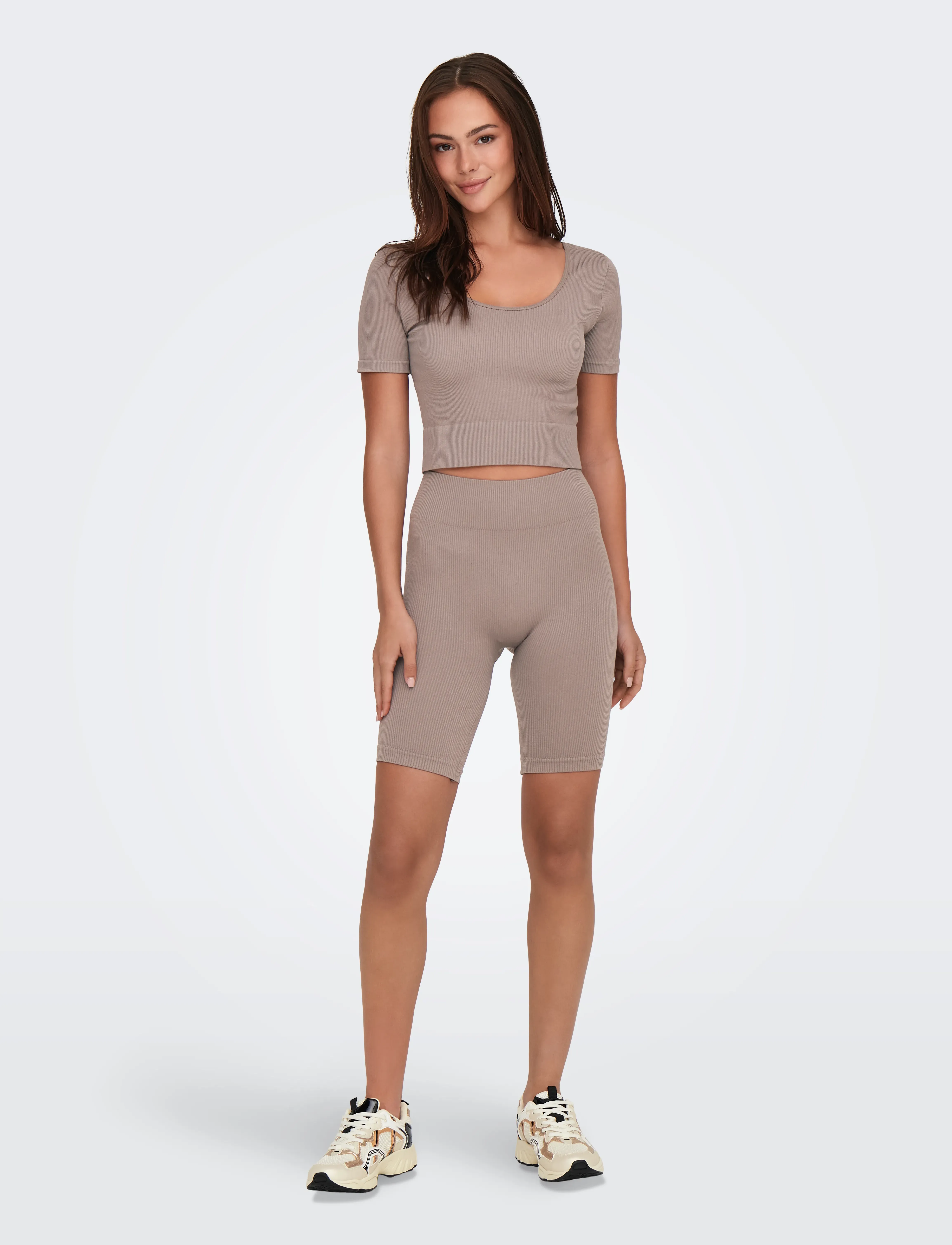 Only Play - ONPJAIA HW SEAM LONG SHORTS NOOS - 1/2 længde - falcon - 5