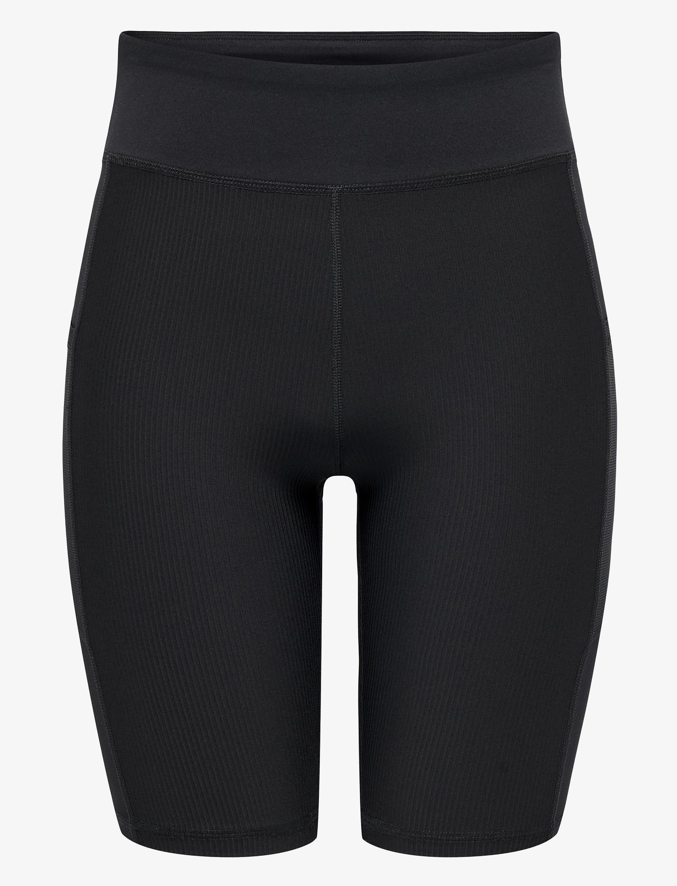 Only Play - ONPNEW JANA-2 HW LONG PCK SHORTS - sportinės tamprės - black - 1