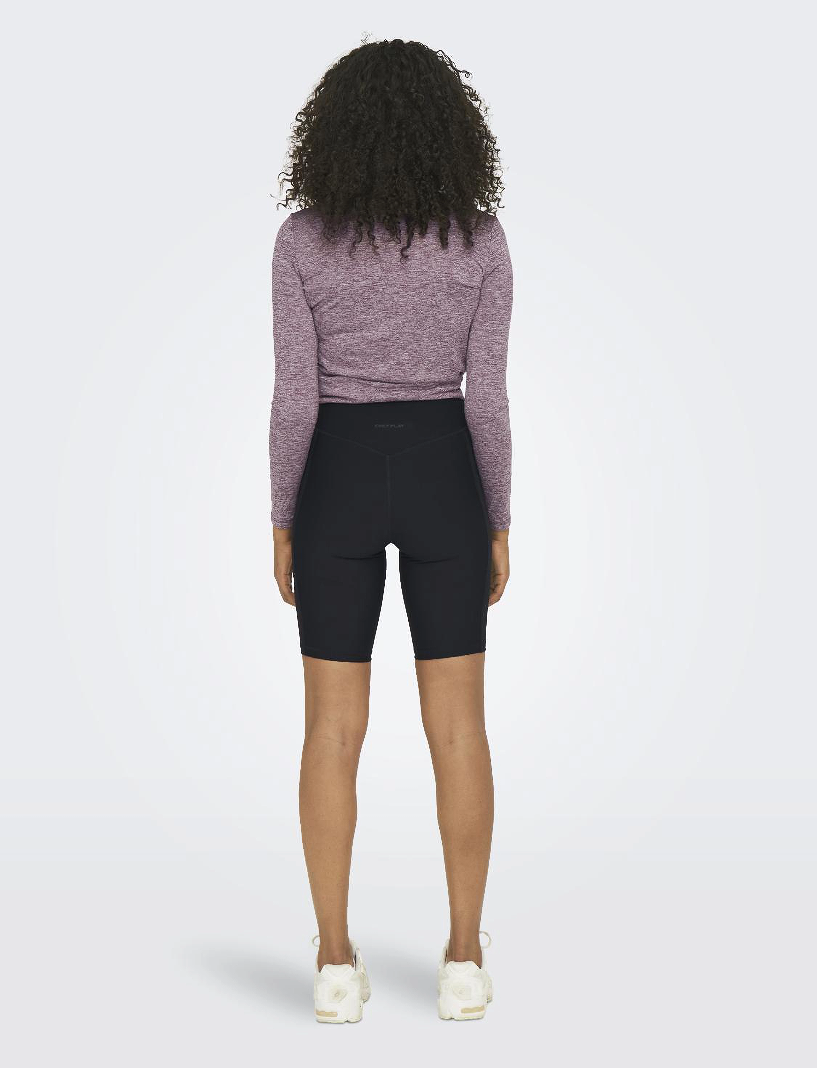 Only Play - ONPNEW JANA-2 HW LONG PCK SHORTS - sportinės tamprės - black - 3