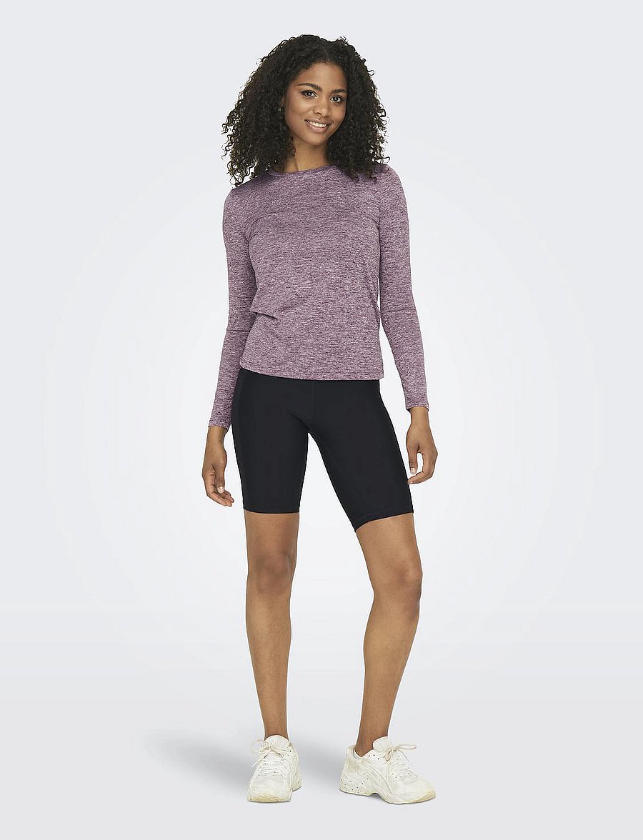 Only Play - ONPNEW JANA-2 HW LONG PCK SHORTS - sportinės tamprės - black - 5