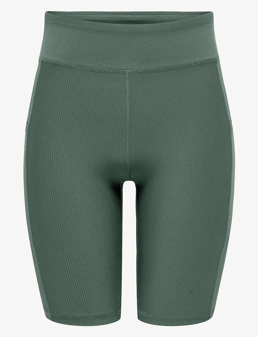 Only Play - ONPNEW JANA-2 HW LONG PCK SHORTS - Æfingabuxur - duck green - 0