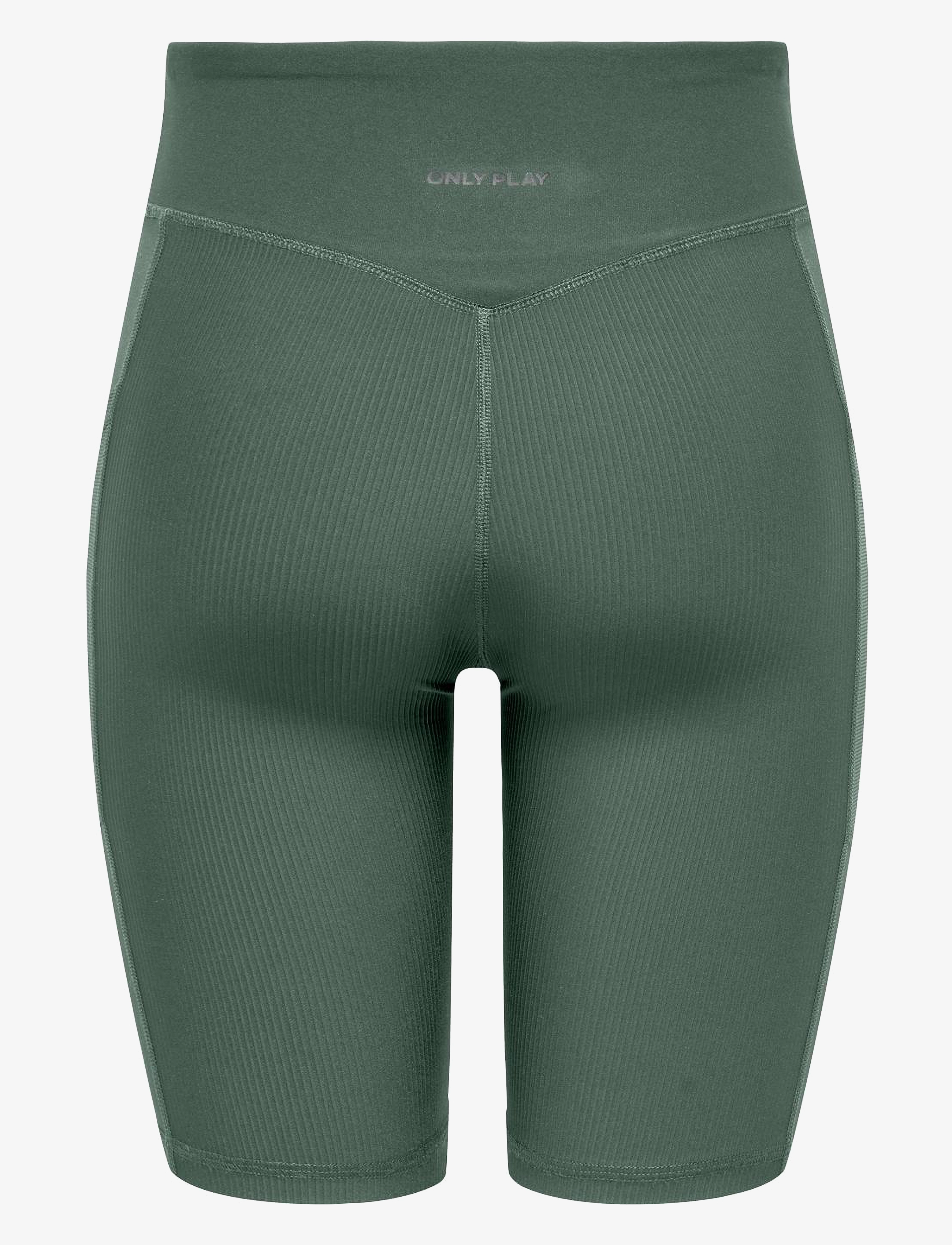 Only Play - ONPNEW JANA-2 HW LONG PCK SHORTS - Æfingabuxur - duck green - 1
