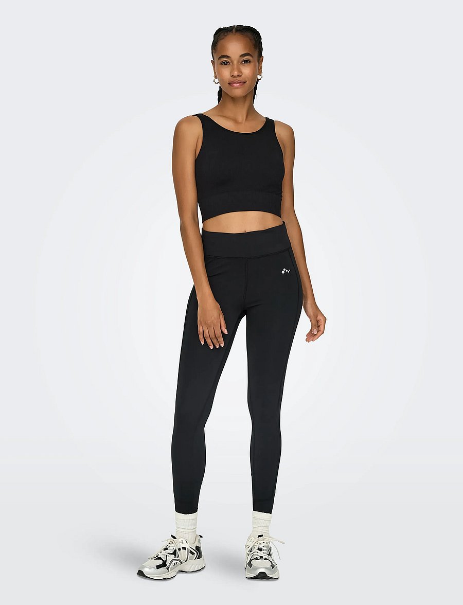 Only Play - ONPMILA-2 HW PCK TIGHTS NOOS - Æfingabuxur - black - 5