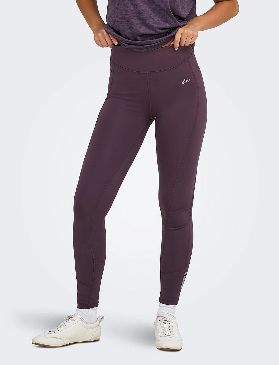 Only Play - ONPMILA-2 HW PCK TIGHTS NOOS - 7/8 länge - plum perfect - 0