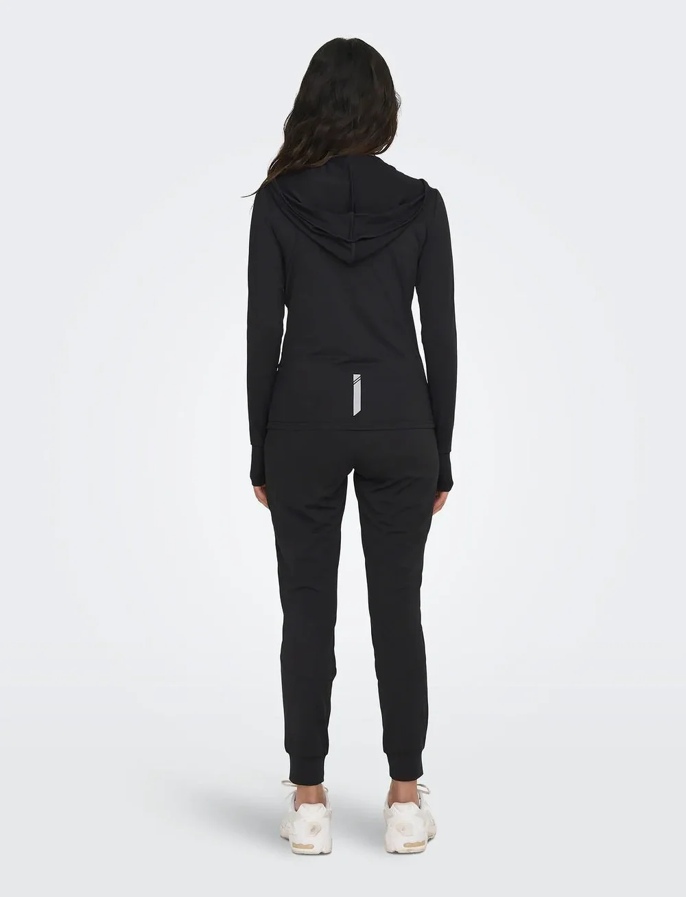 Only Play - ONPMILA HOOD FZ LS TOP NOOS - huvtröjor - black - 3