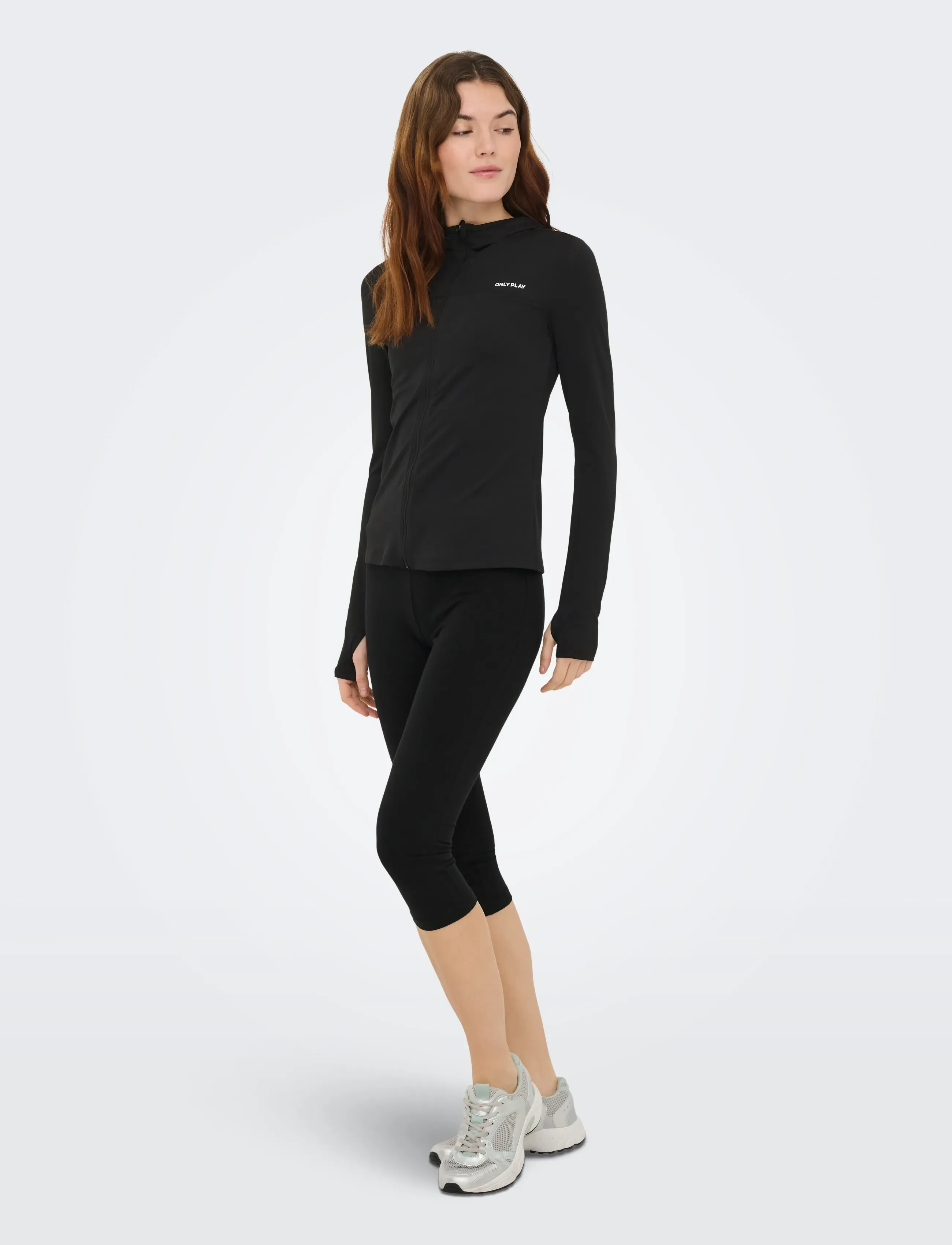 Only Play - ONPMILA HOOD FZ LS TOP NOOS - megztiniai ir džemperiai - black - 4