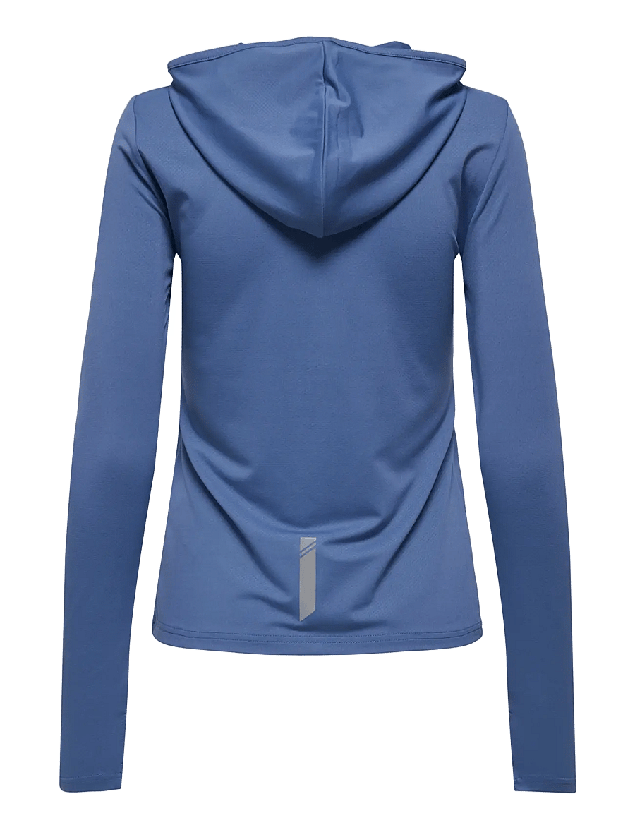 Only Play - ONPMILA HOOD FZ LS TOP NOOS - overdele - coastal fjord - 2