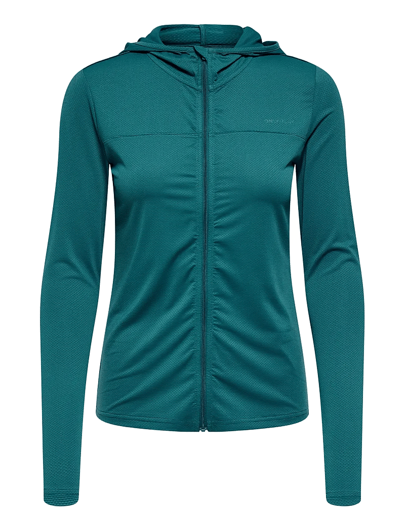 Only Play - ONPMILA LIFE HOOD FZ LS TOP NOOS - oberteile - mediterranea - 1