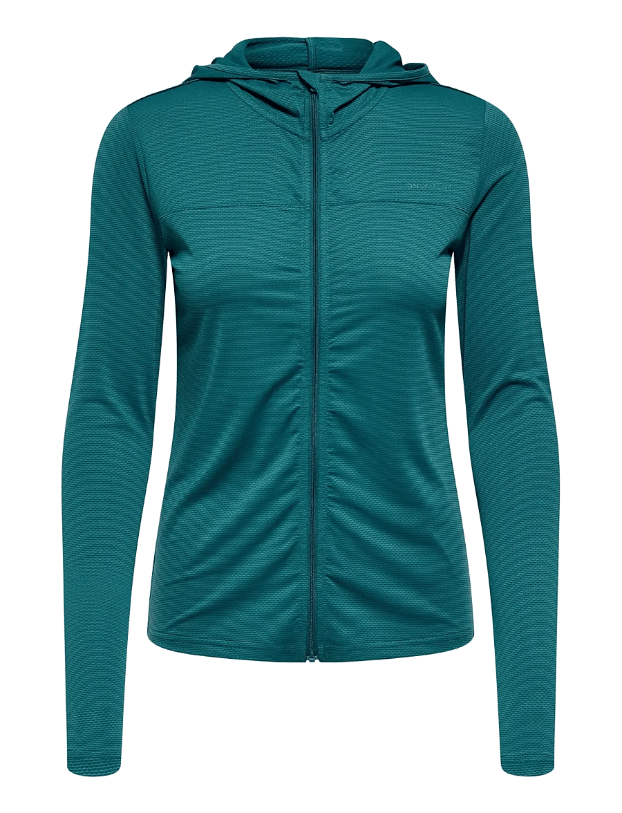 Only Play - ONPMILA HOOD FZ LS TOP NOOS - oberteile - mediterranea - 1