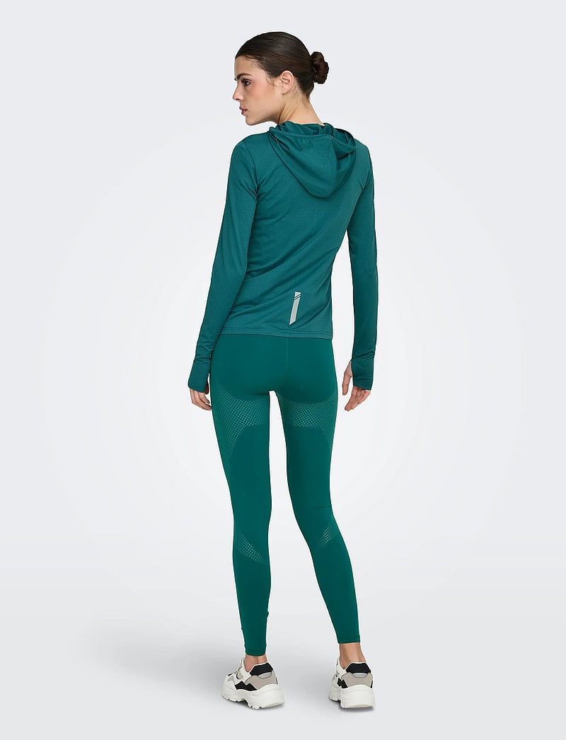 Only Play - ONPMILA LIFE HOOD FZ LS TOP NOOS - oberteile - mediterranea - 3