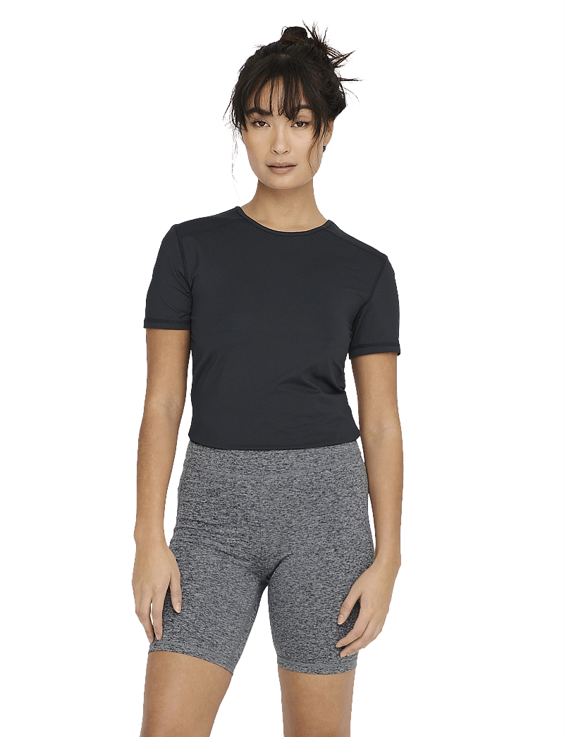 Only Play - ONPMILA ON SS SLIM TEE NOOS - t-shirts - black - 0