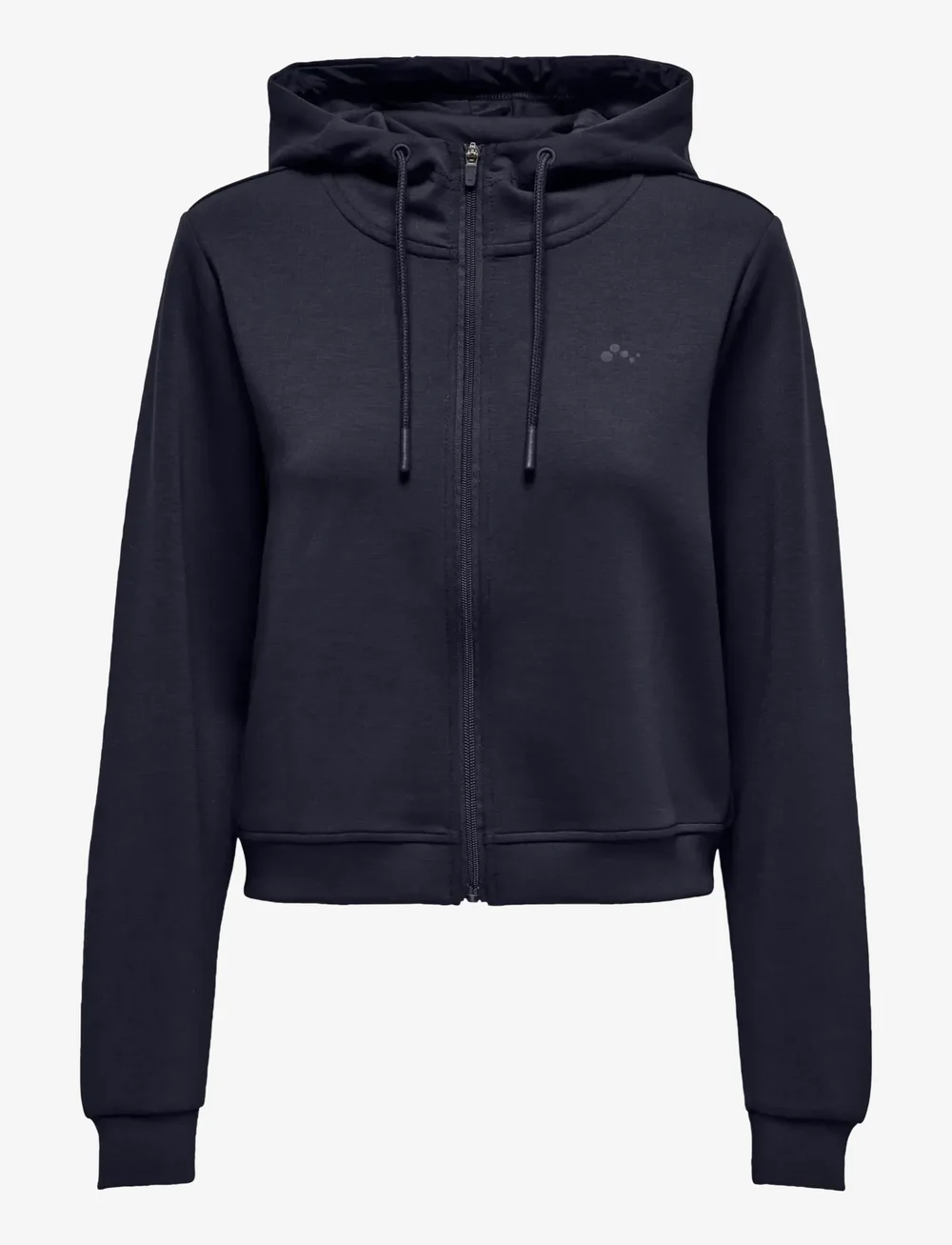 Only Play - ONPLOUNGE SHORT ZIP HOOD SWEAT - oberteile - night sky - 0