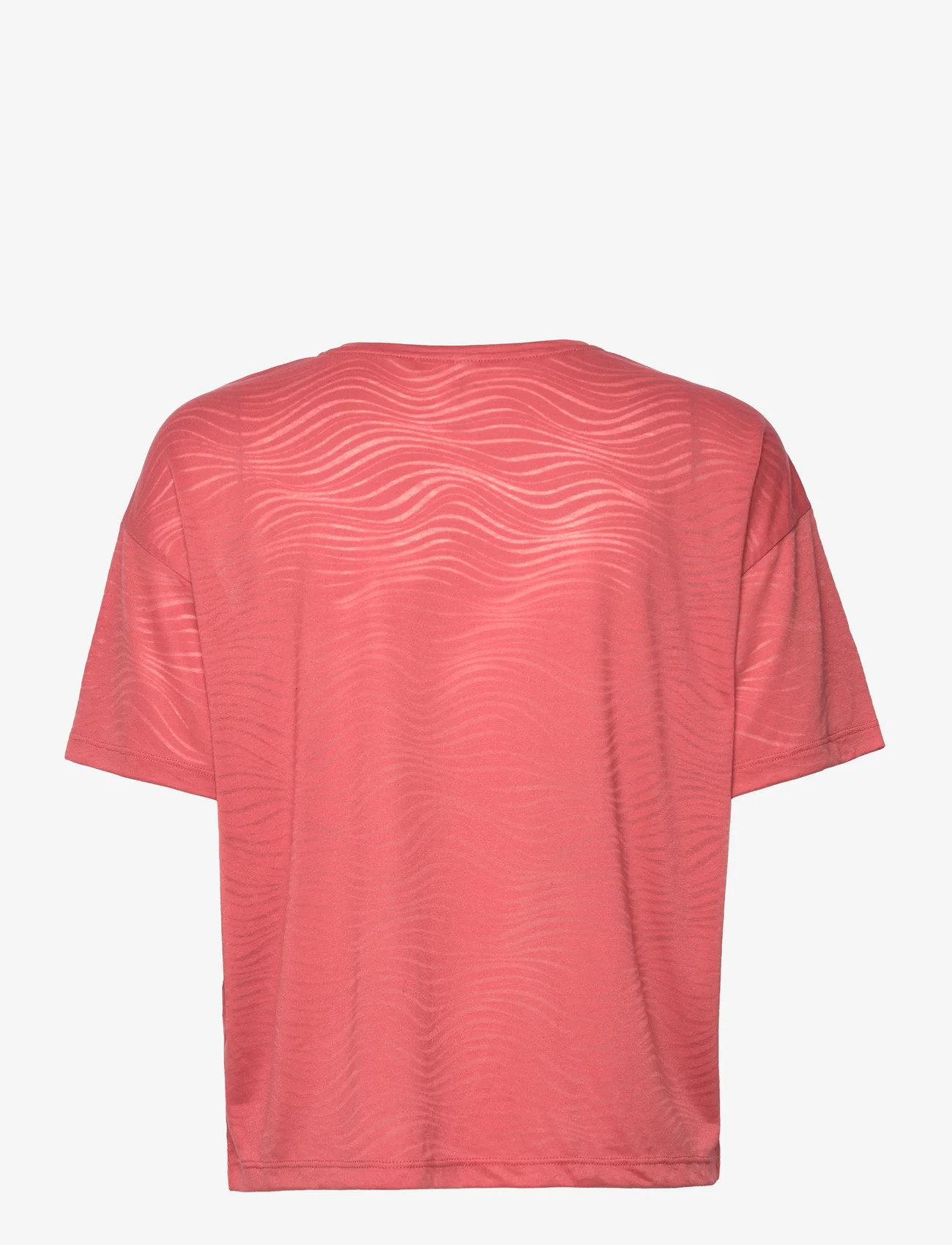 Only Play - ONPNIA LOOSE BURNOUT SS TEE - mineral red - 1