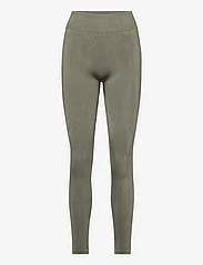 Only Play - ONPSALLI LIFE HW SEAM TIGHTS - seamless tights - dusty olive - 0