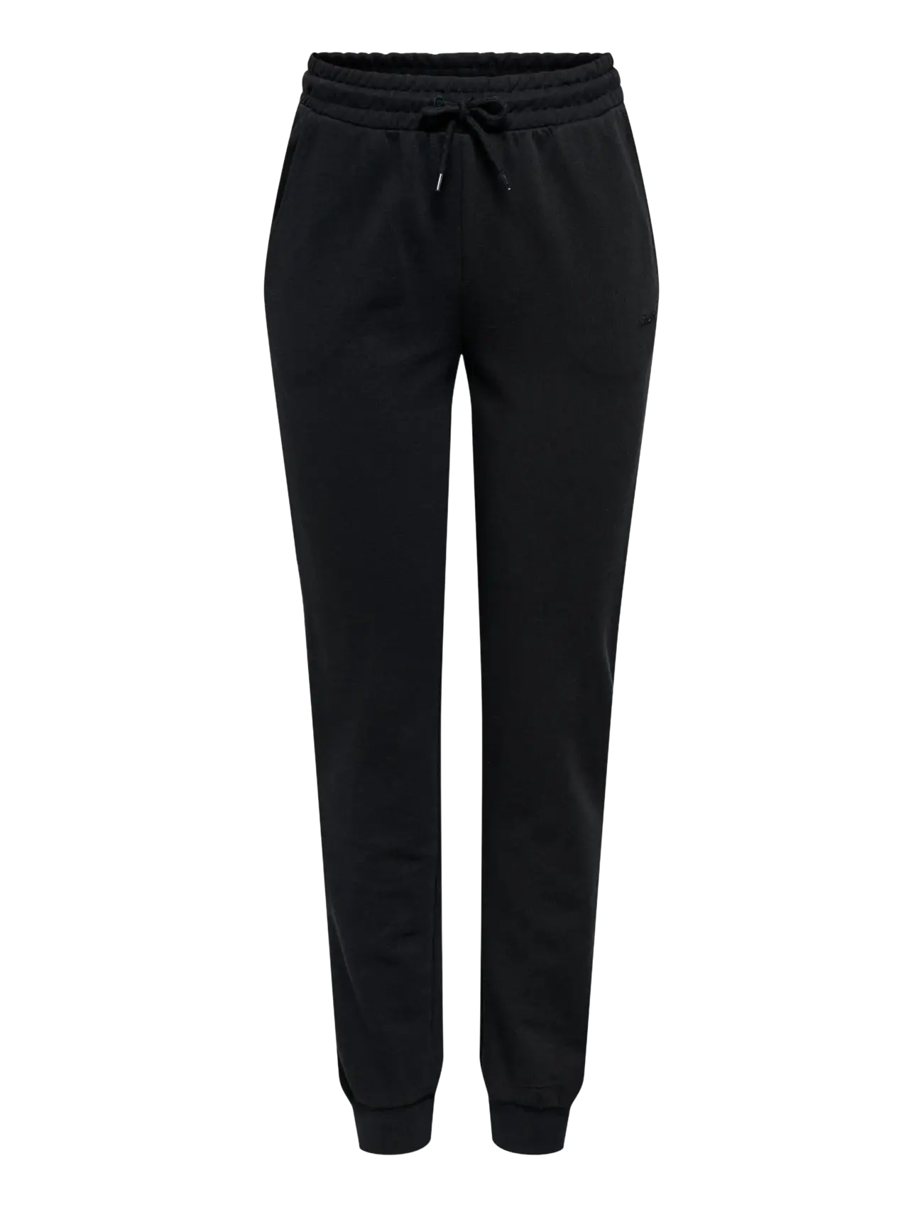 Only Play ONPMELINA LIFE MW SLIM SWT CUFF PNT NOOS - Sweatpants - BLACK / black