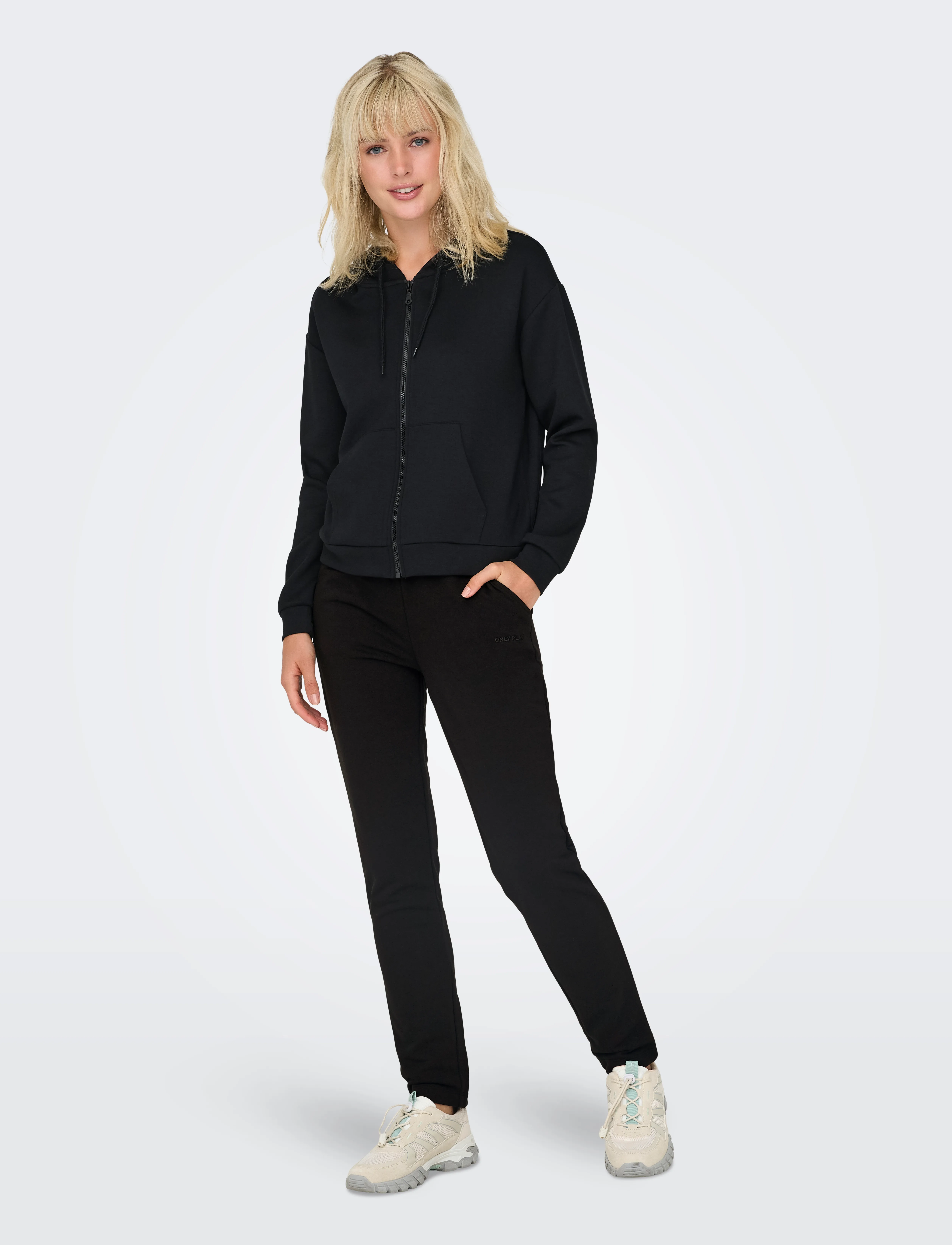 Only Play - ONPMELINA LIFE MW SLIM SWT PNT NOOS - trainingshosen - black - 5