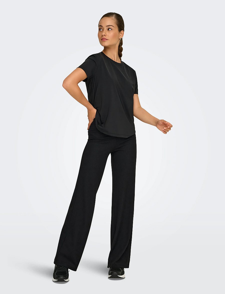 Only Play - ONPSEREN HW RIB STR PNT NOOS - trainingshosen - black - 0