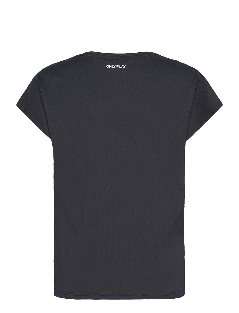 Only Play - ONPMILA LIFE ON LOOSE SS BAT TRAIN TEE - t-shirts - black - 2