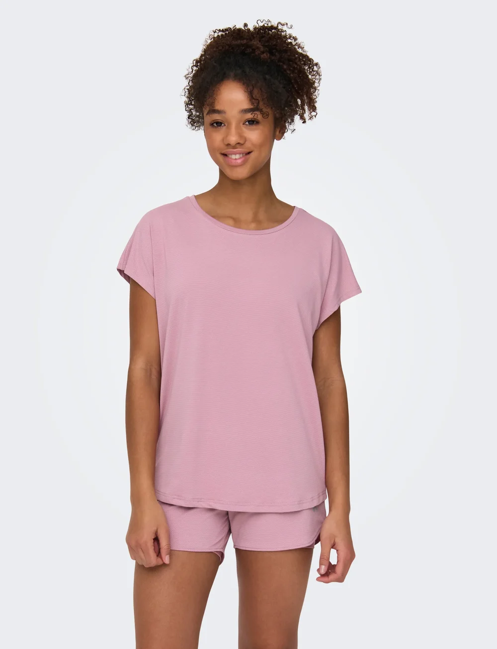 Only Play - ONPMILA LIFE ON LOOSE SS BAT TRAIN TEE - t-shirts - lilas - 0