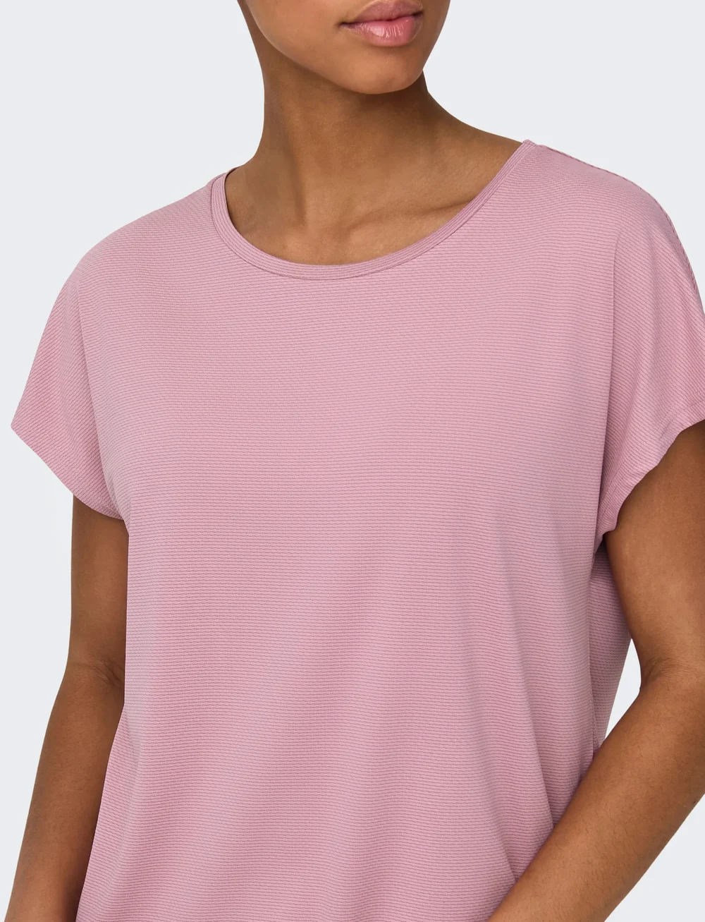 Only Play - ONPMILA LIFE ON LOOSE SS BAT TRAIN TEE - t-shirts - lilas - 4