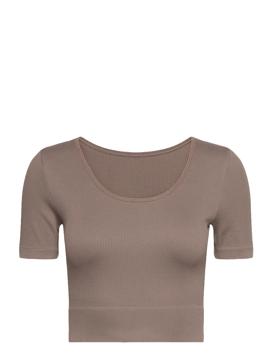 Only Play - ONPJAIA SS 2-WAY CROP SEAM TOP NOOS - t-shirts - falcon - 1