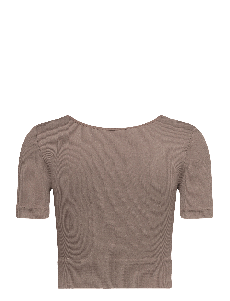 Only Play - ONPJAIA SS 2-WAY CROP SEAM TOP NOOS - t-shirts - falcon - 2
