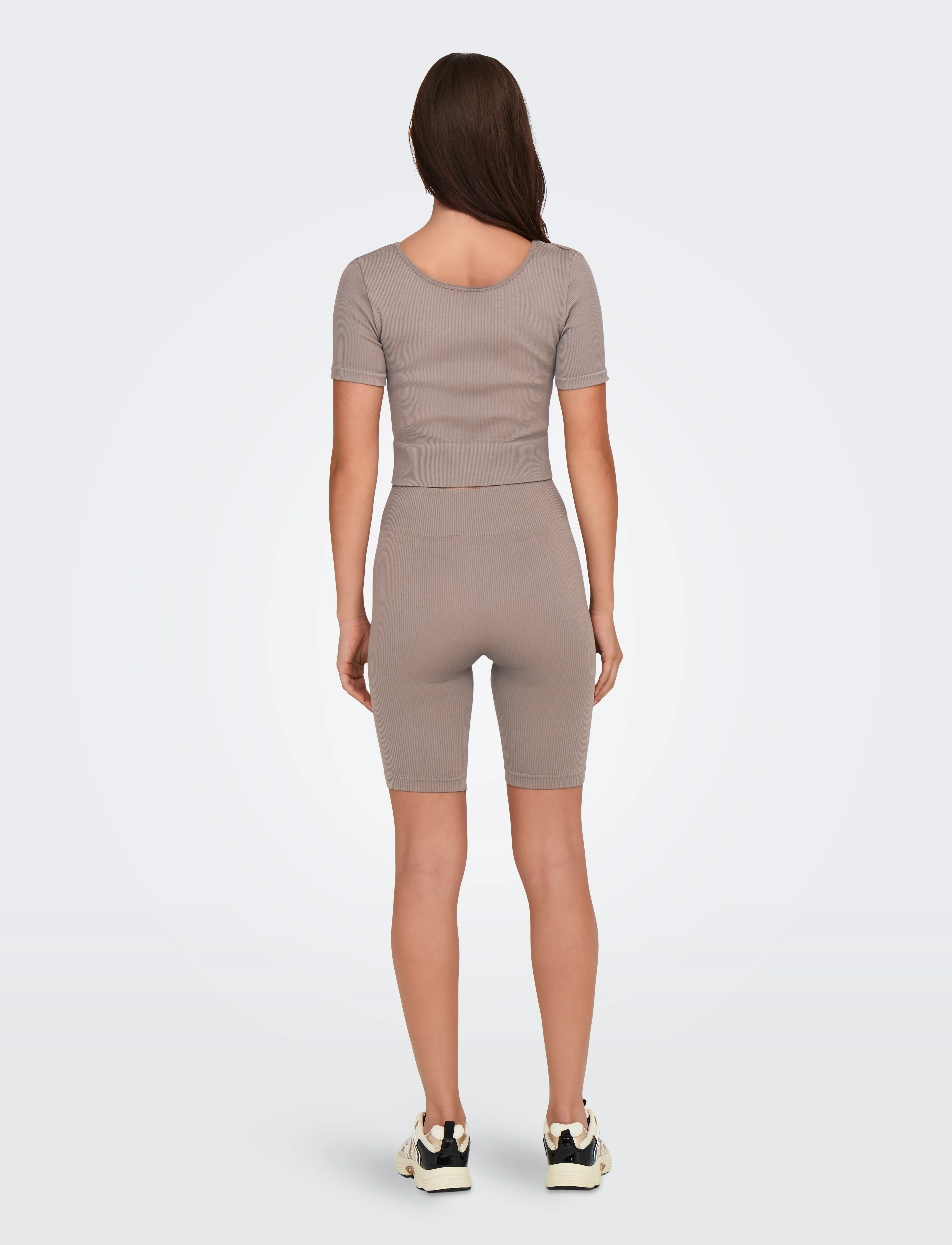 Only Play - ONPJAIA SS 2-WAY CROP SEAM TOP NOOS - t-shirts - falcon - 3