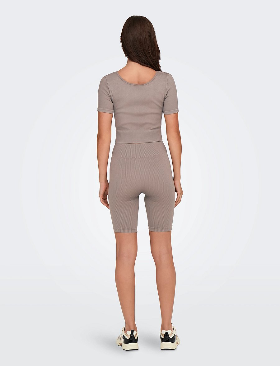 Only Play - ONPJAIA SS 2-WAY CROP SEAM TOP NOOS - t-shirts - falcon - 3