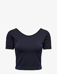 Only Play - ONPKAY SS CROP SEAM TOP - lowest prices - maritime blue - 0