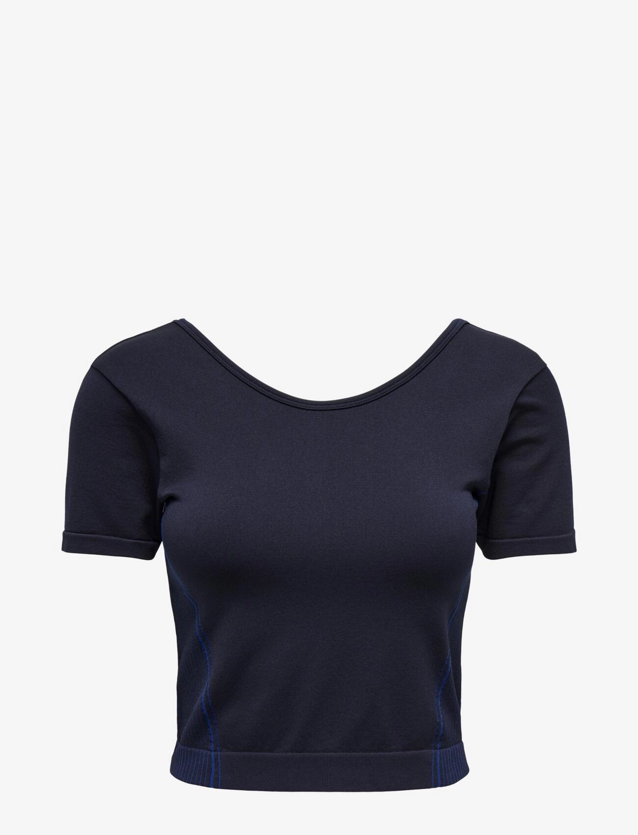 ONPKAY SS CROP SEAM TOP - MARITIME