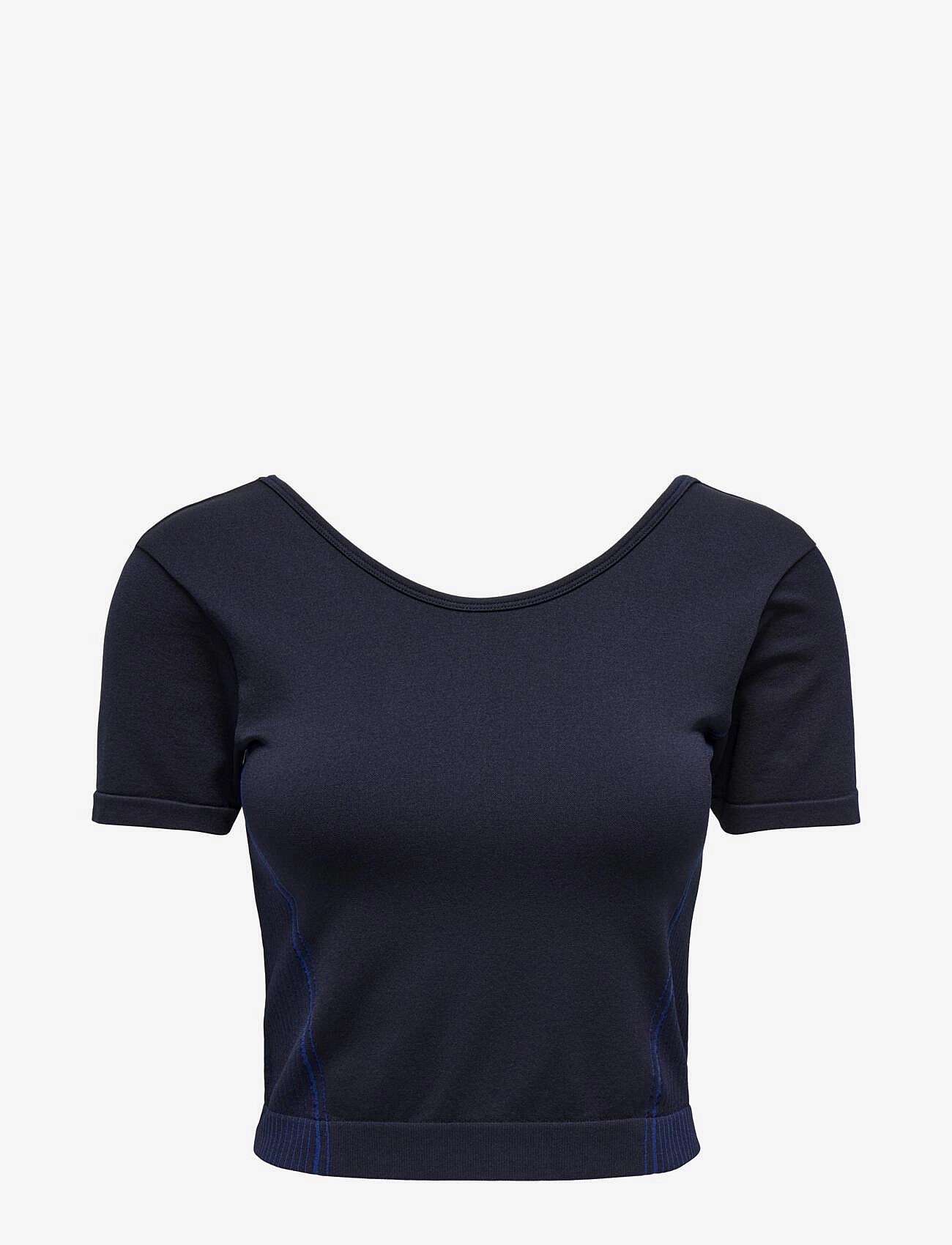 ONPKAY SS CROP SEAM TOP - MARITIME