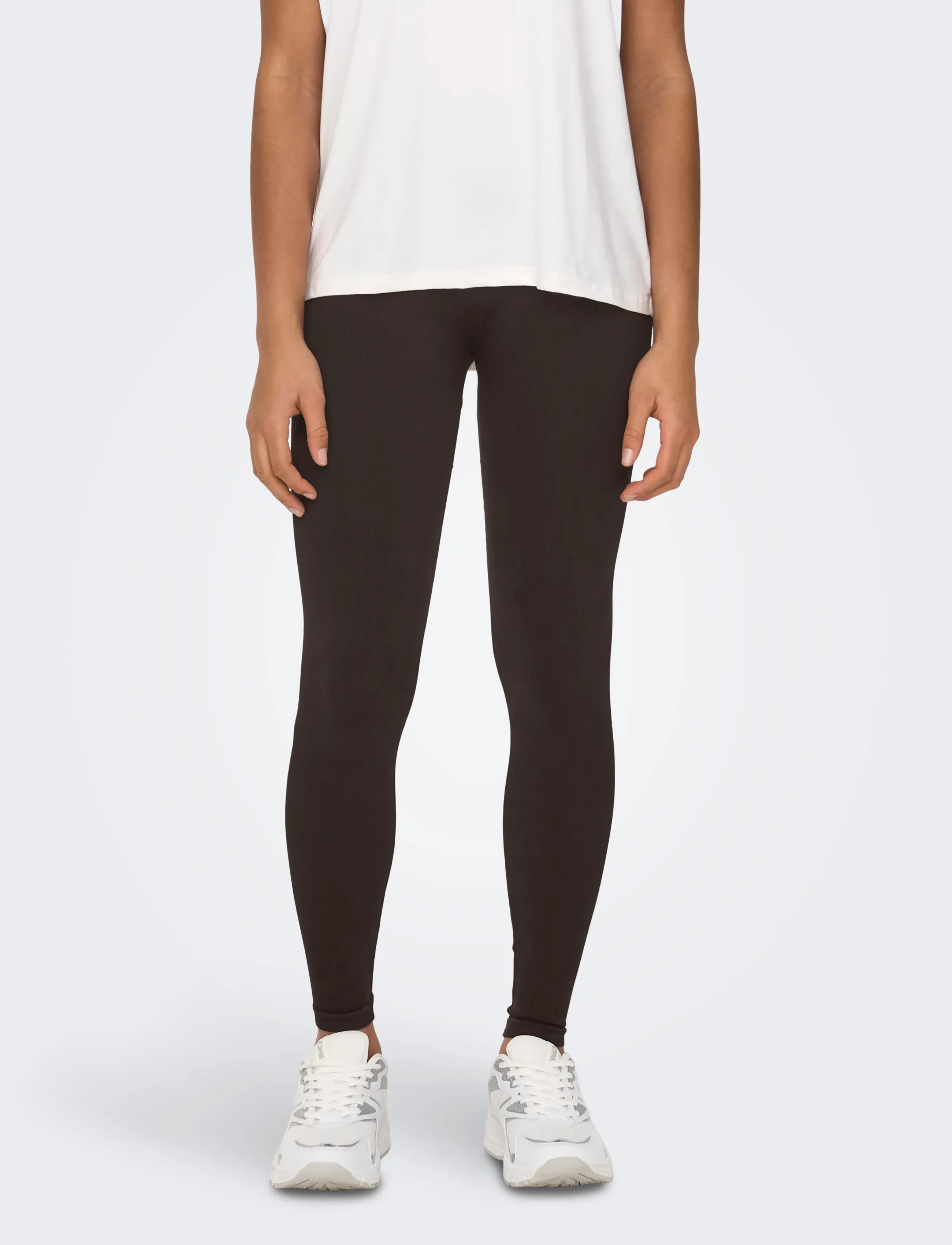 Only Play - ONPFRION-FREE HW SEAM TIGHTS - seamless tights - chocolate torte - 0
