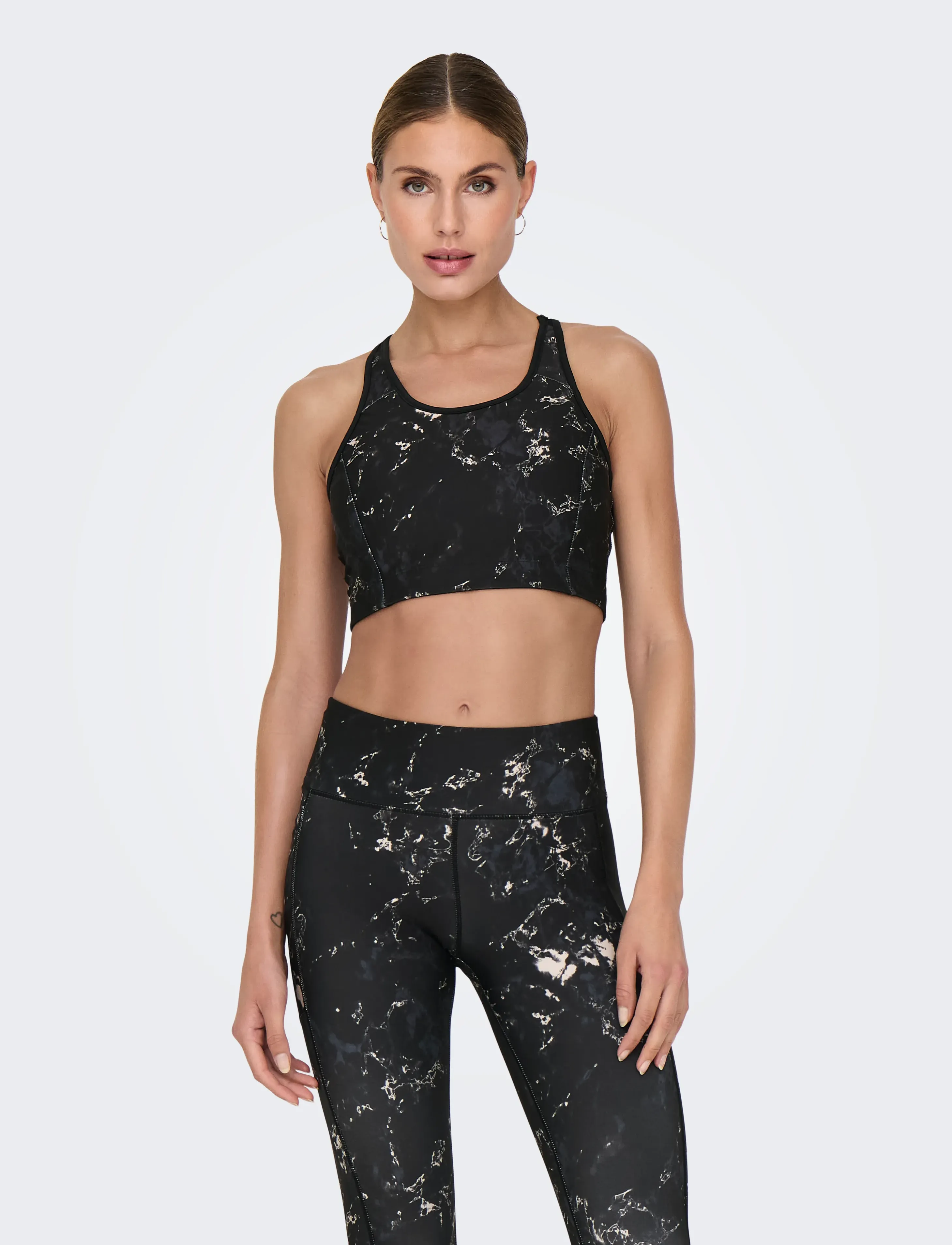 Only Play Onpspace-2 Life Reverse Sports Bra Noos, L, Black, Women Sports Clothes > Sports Bras - All, Dame