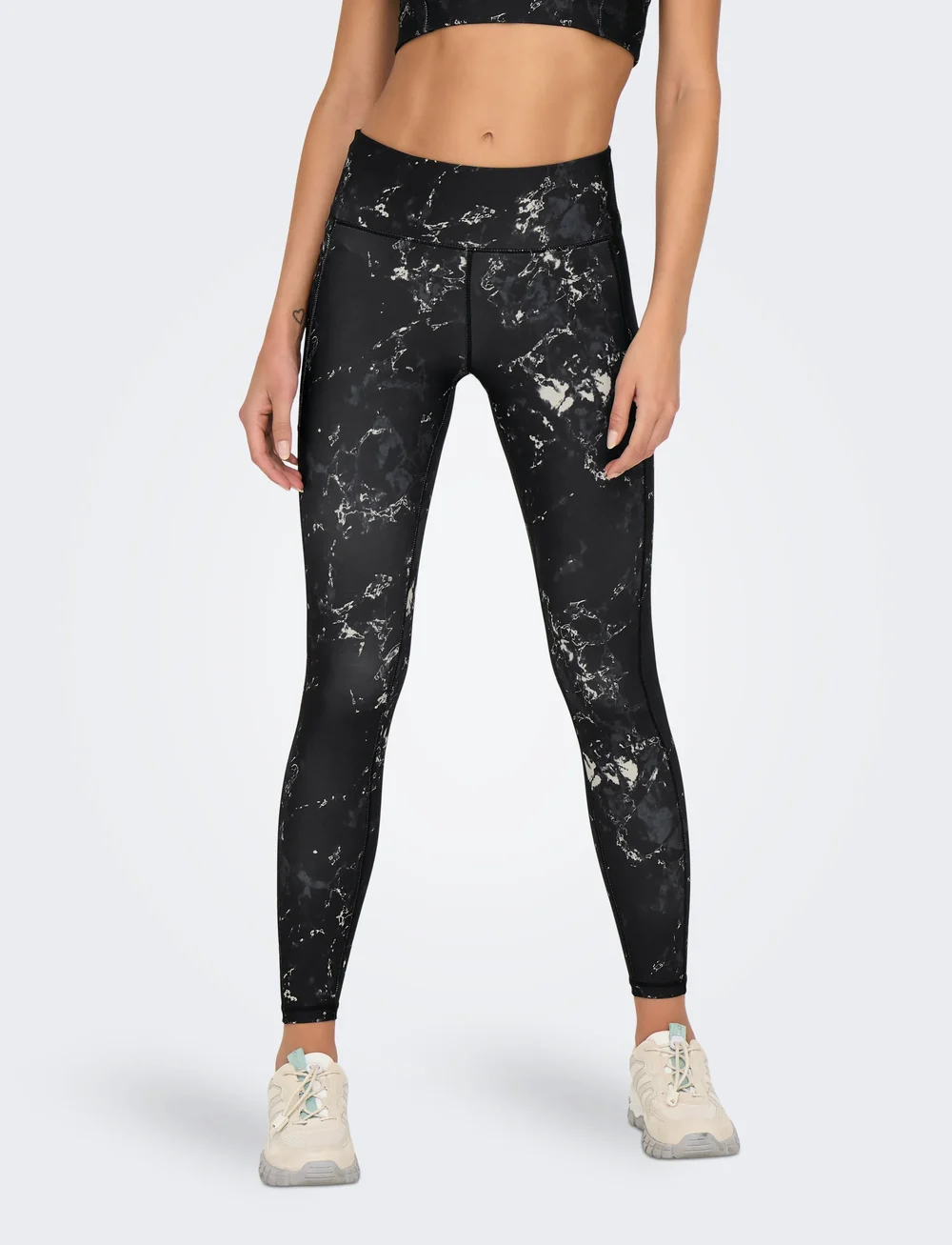 Only Play - ONPRYA-2-SPACE LIFE HW PCK TIGHTS NOOS - Õmblusteta retuusid - black - 0